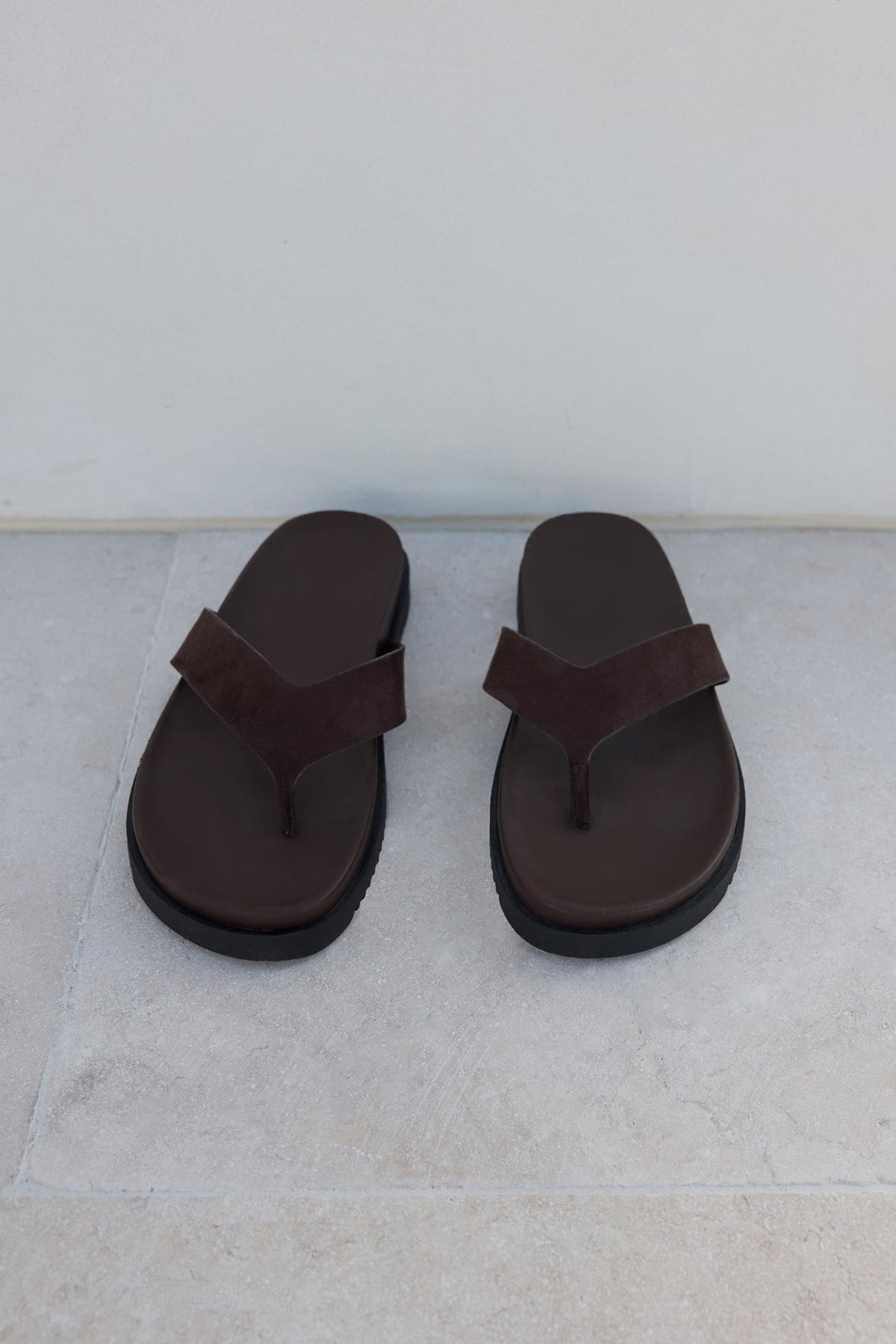 Aila Sandal Dark Cacao Suede