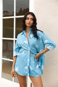 Surfers Paradise Shirt Blue