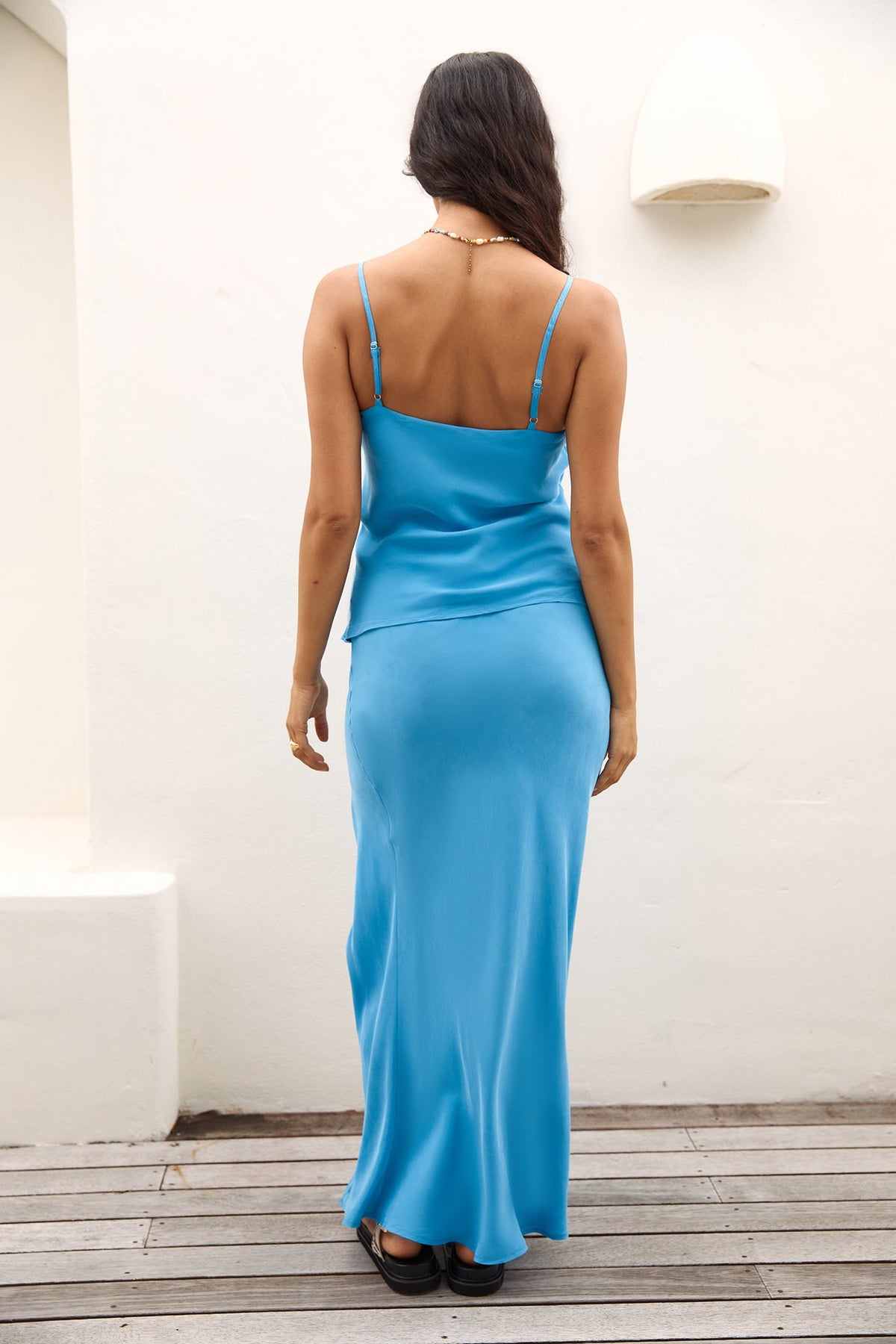Summer Mirage Cami Top Blue
