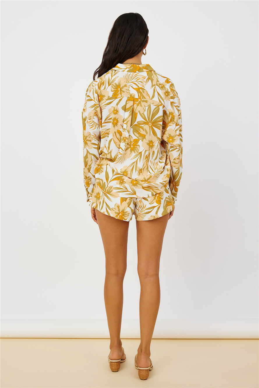 Summer Sweethearts Shirt Yellow