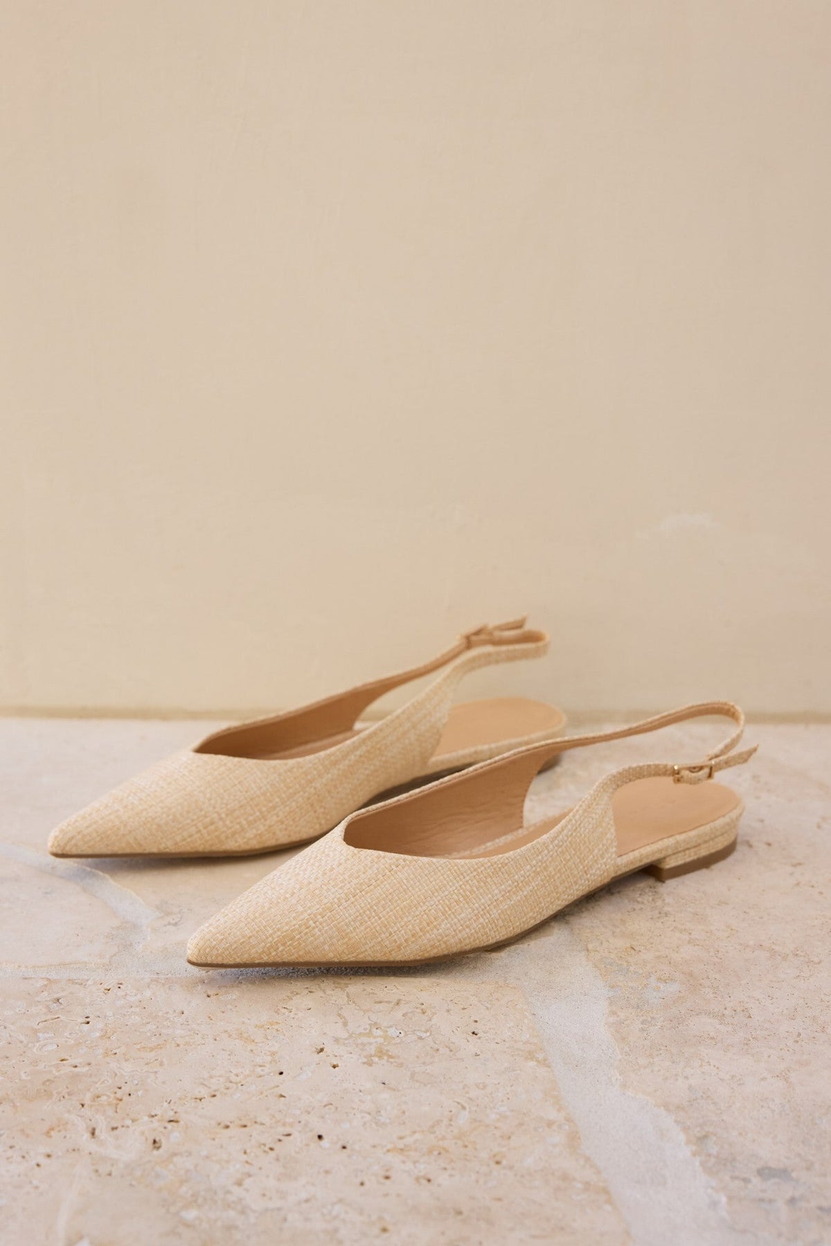 Malani Flats Natural Raffia