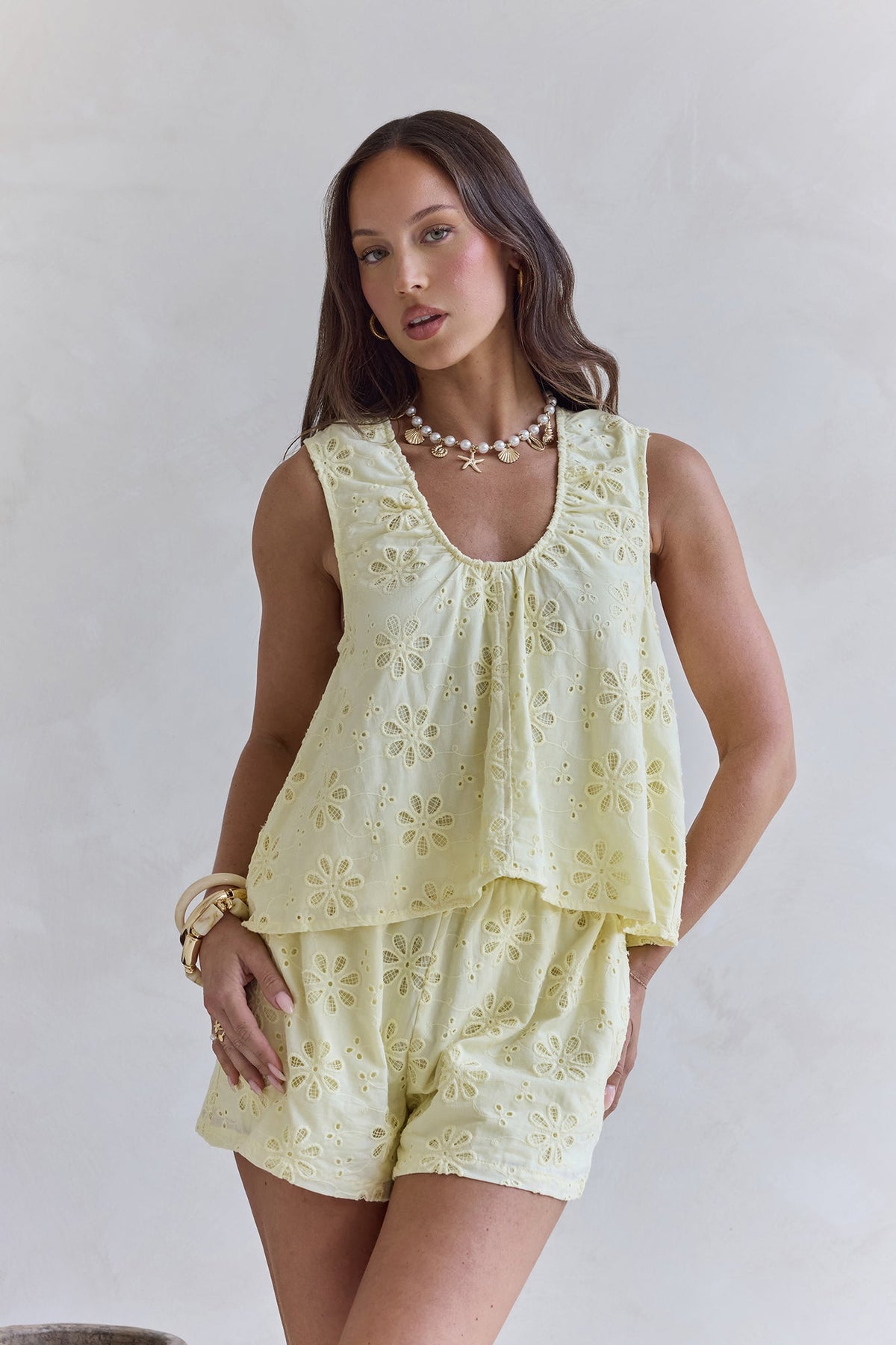 Kyra Top Yellow