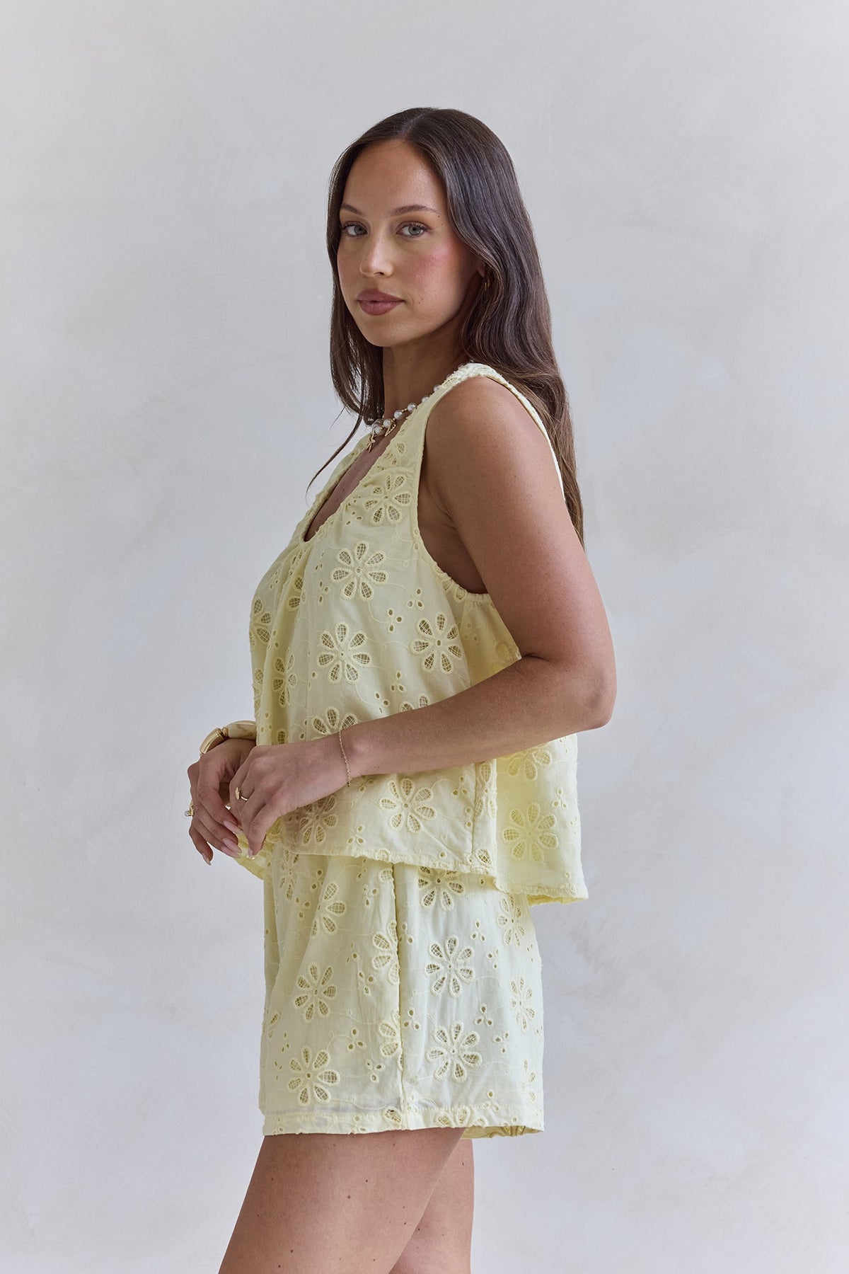 Kyra Shorts Yellow