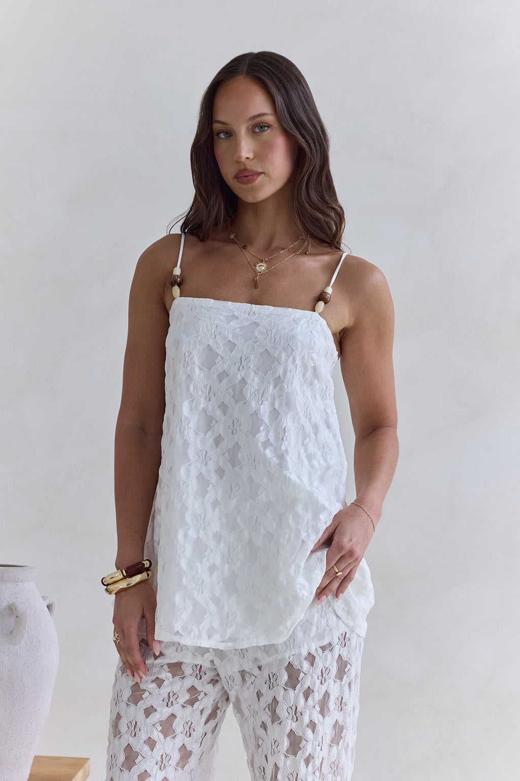 Highlight Reel Lace Set White
