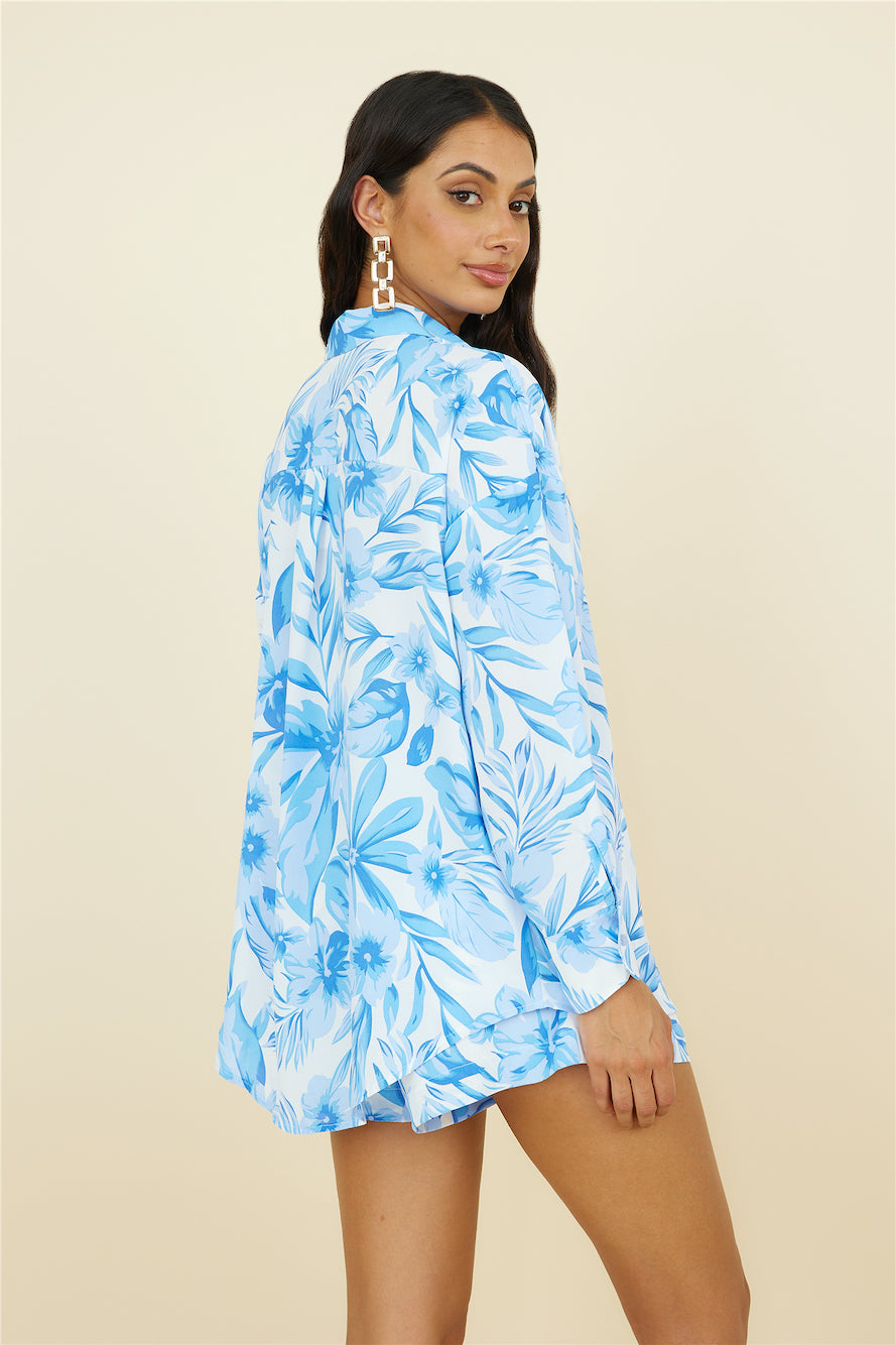 Summer Sweethearts Top Blue