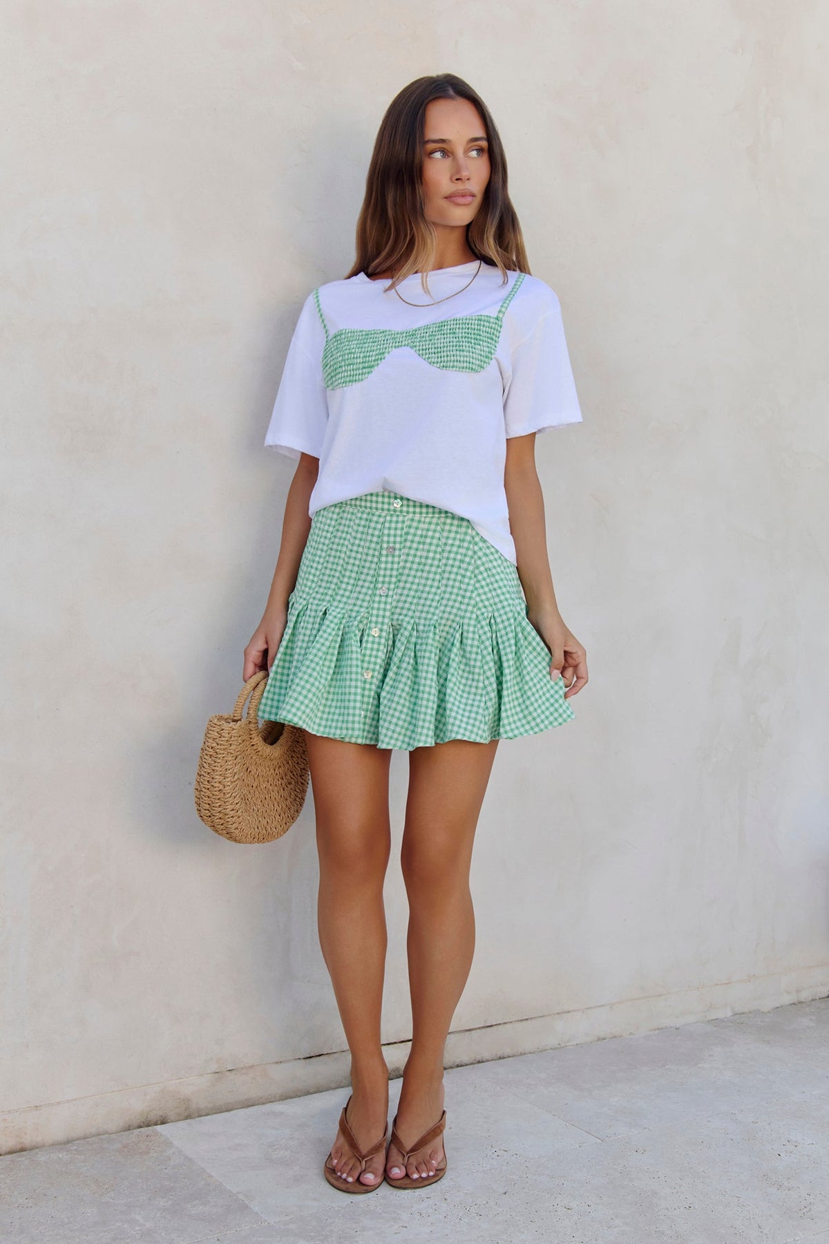 Beach Brunch Shirt White